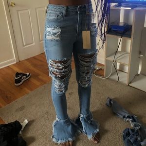 Custom jeans